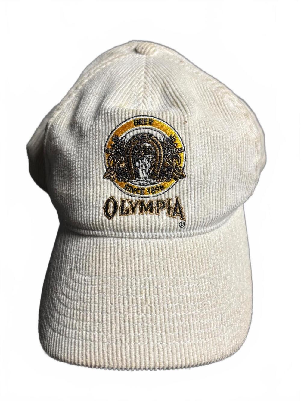 American Needle Olympia Beer Corduroy Baseball Cap Hat